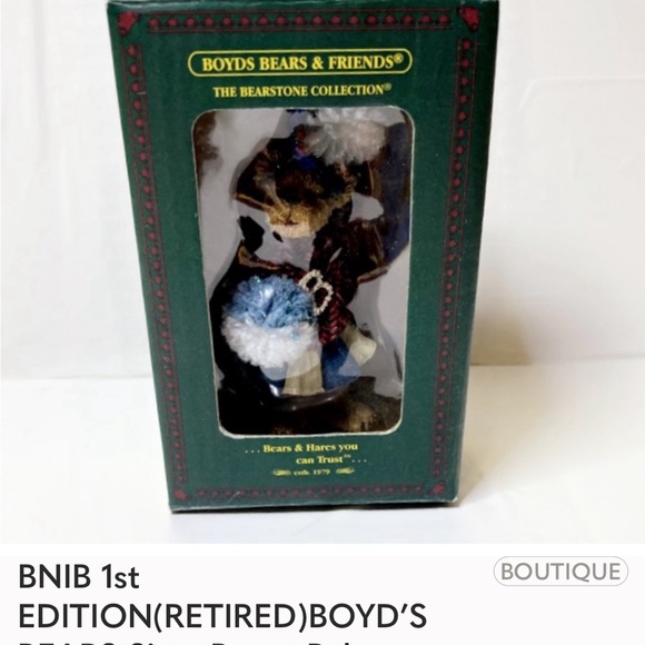 EDITION(RETIRED)BOYD’S BEARS Sissy Boom Bah - Picture 2 of 4